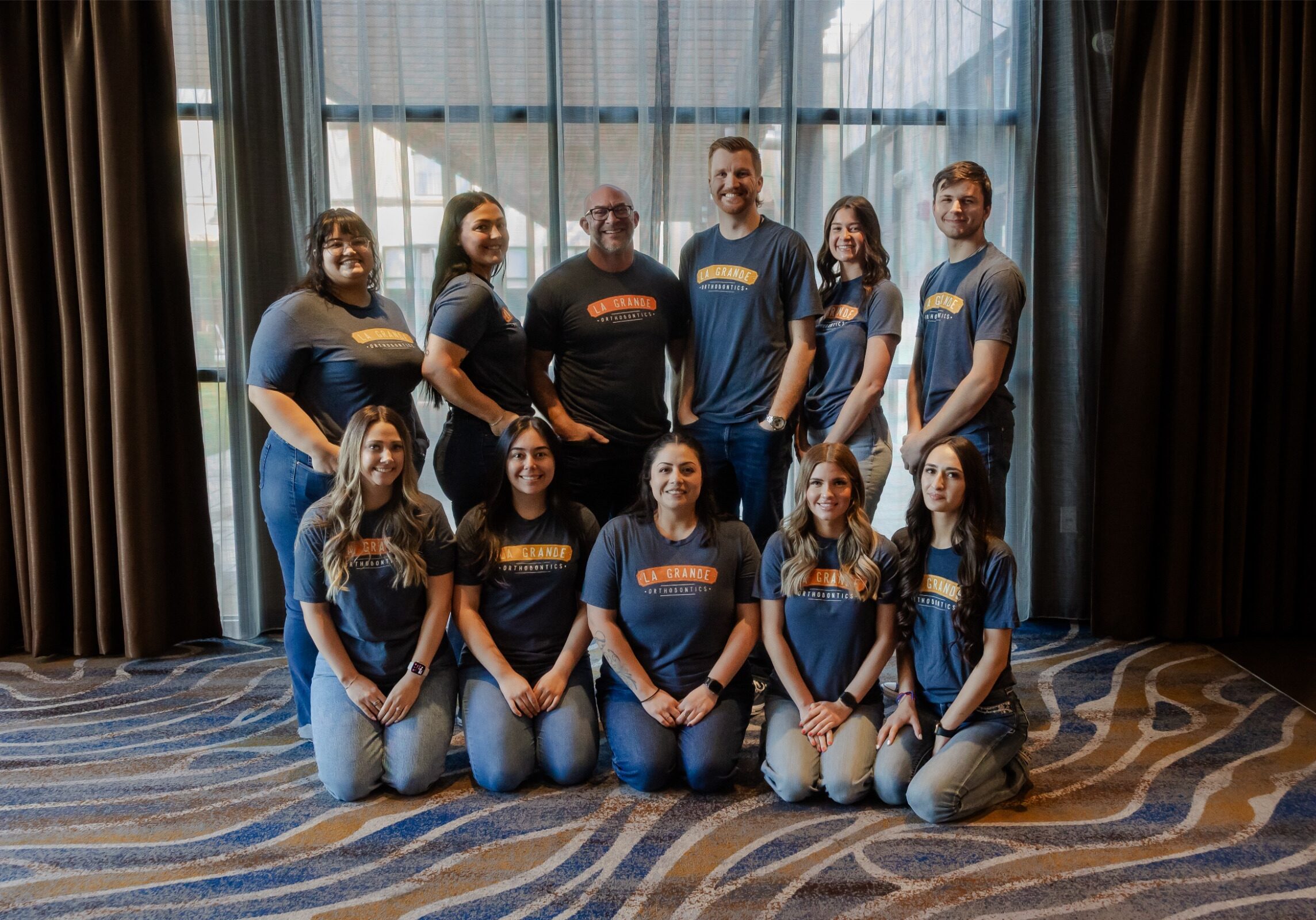 LA Team Photo Walla Walla Orthodontics team group photo